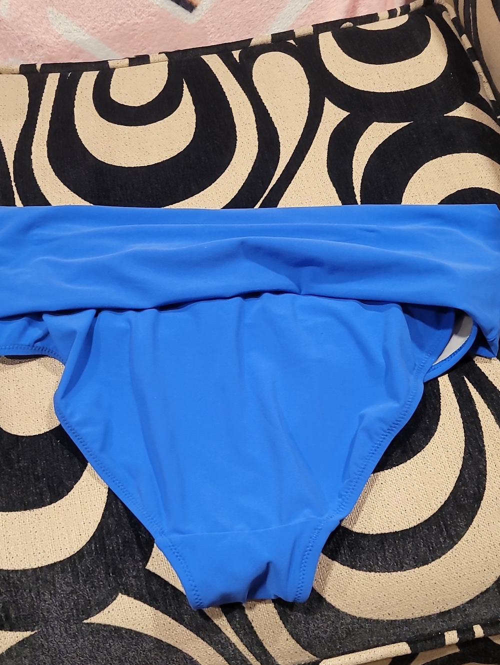 3 Piece Women’s Bikini Bottoms- Blue, Black, Orange - Picture 3 of 8